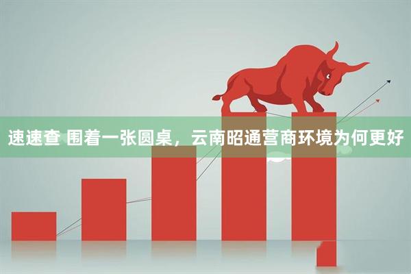 速速查 围着一张圆桌，云南昭通营商环境为何更好