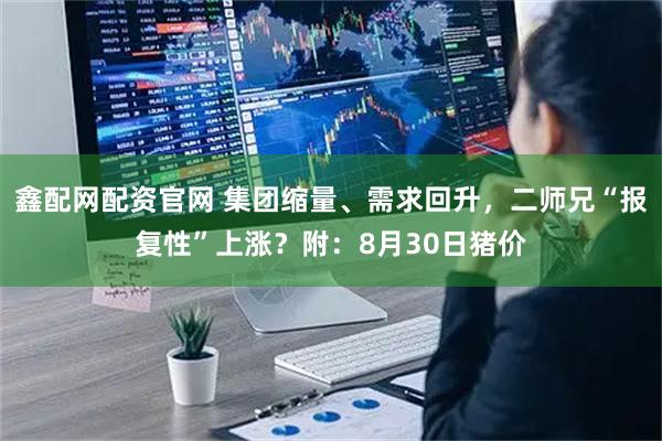 鑫配网配资官网 集团缩量、需求回升，二师兄“报复性”上涨？附：8月30日猪价