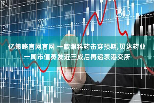 亿策略官网官网 一款眼科药击穿预期,贝达药业一周市值蒸发近三成后再递表港交所